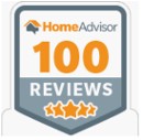 HomeAdvisor 100 Reviews Badge